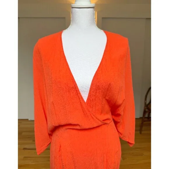 NWT - Maxi Beach Cover-Up – Sherbet Orange from & Other Stories - Picture 4 of 11